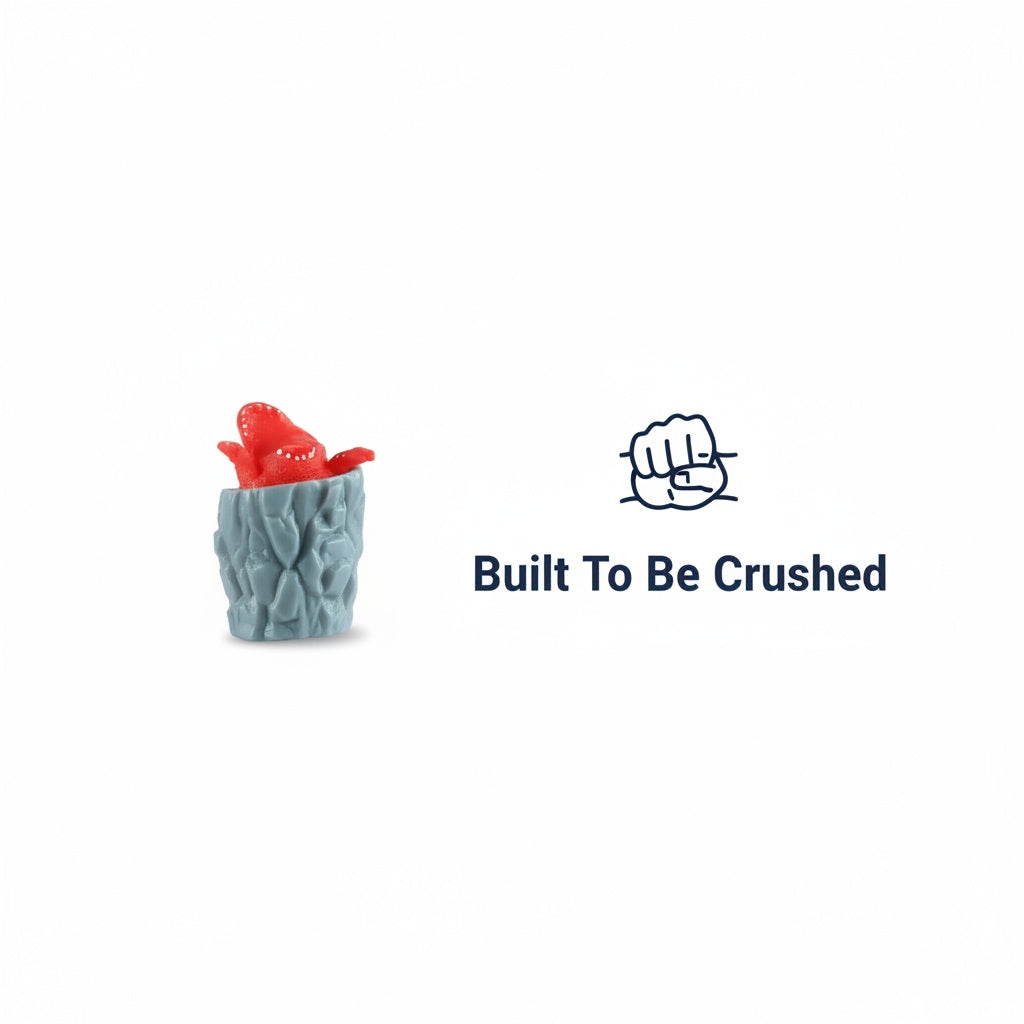 PopRex — built to be crushed infographic